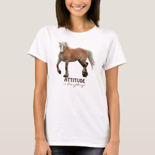 Palomino Belgium Draft Horse Sporty Apparel Tröja