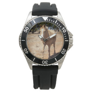Palomino Horse Hälsning,- Armbandsur