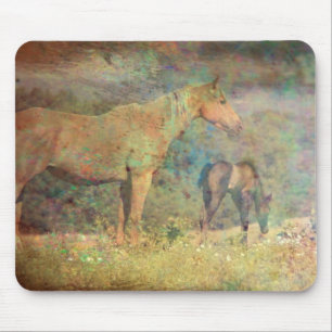 Palomino Mare and Foal Musmatta