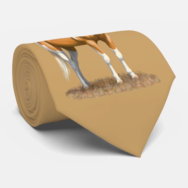 Palomino Pinto Quarter Horse Paint Horse Stallion Slips (Rullad)