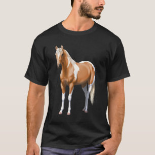 Palomino Pinto Quarter Horse Paint Horse Stallion T Shirt