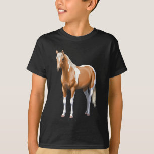 Palomino Pinto Quarter Horse Paint Horse Stallion T Shirt