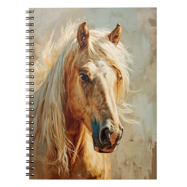 Palomino Porträtt Anteckningsbok (Framsidan)