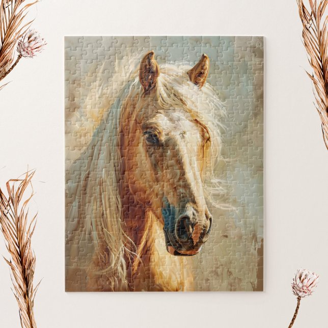 Palomino Porträtt Pussel (Skapare uppladdad)