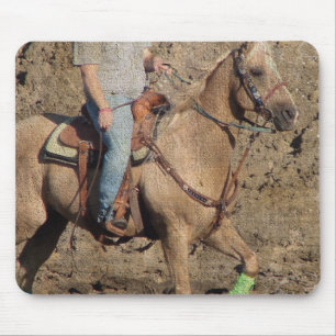 Palomino Rodeo Horse Warmup Grunge Musmatta