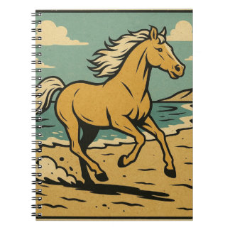 palomino-stranddash anteckningsbok