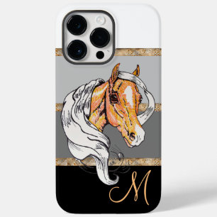 Palomino (svart toning/guld rand) Fodral-Morsa