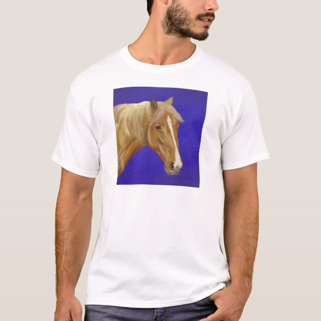 Palominohäst T-shirt (Framsida)