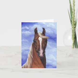 PALOMINOHÄSTEN noterar kortet Kort