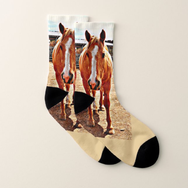 Palominohästsockor Strumpor (Par)