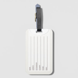 Palooza Nation Luggage Tag Bagagebricka