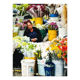 Paloquemao-marknad Bogotá Fototryck