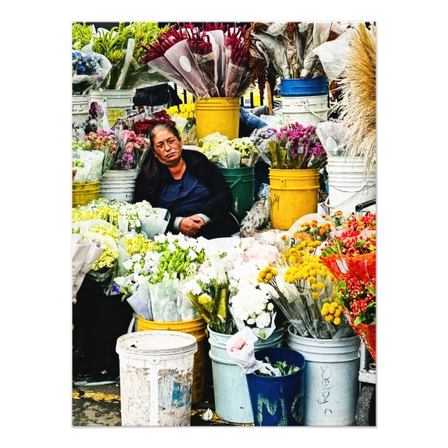 Paloquemao-marknad Bogotá Fototryck (Framsidan)