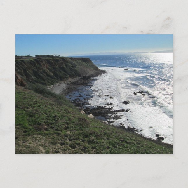 PALOS VERDES. CA #8 POSTCARD VYKORT (Framsida)