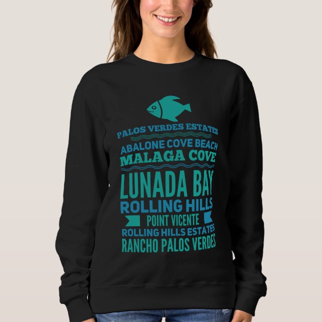 Palos Verdes Fish T Shirt (Framsida)