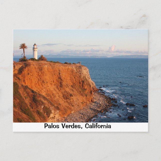 Palos Verdes Lighthouse Vykort (Framsida)