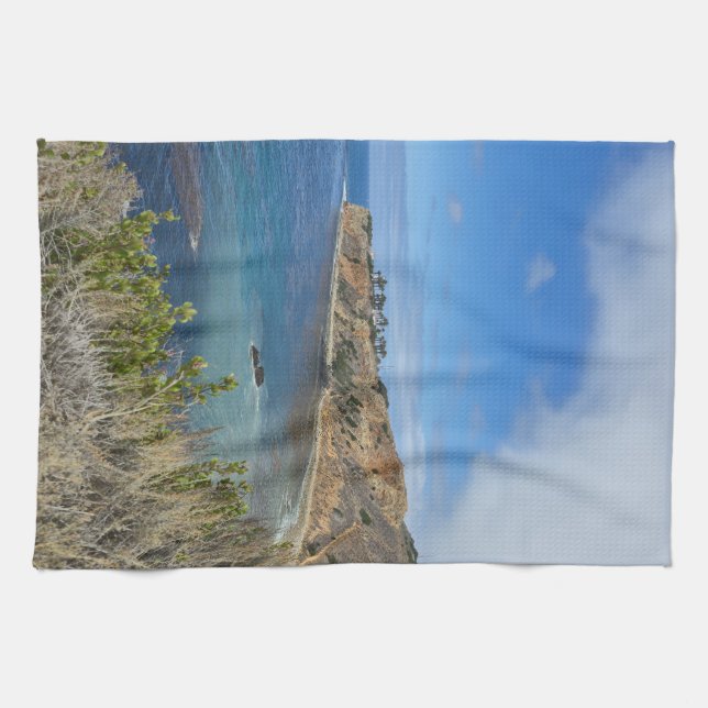 Palos Verdes Ocean  Kökshandduk (Horisontell)