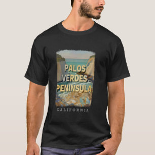 Palos Verdes Peninsula California Coves Beacher Bl T Shirt