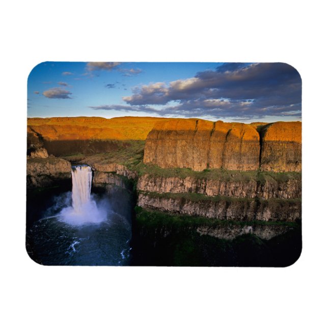 Palouse Falls i Washington Magnet (Horisontell)