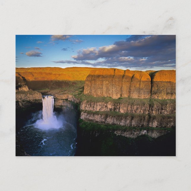 Palouse Falls i Washington Vykort (Framsida)