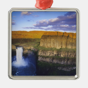 Palouse Falls State Park i Washington Julgransprydnad Metall