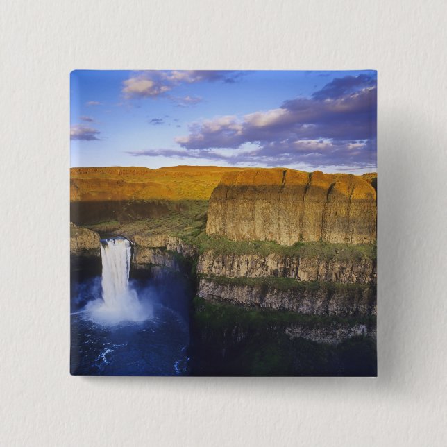 Palouse Falls State Park i Washington Knapp (Framsida)