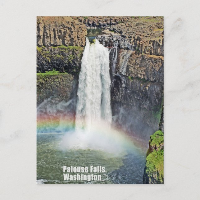 Palouse Falls State Park, Washington Vykort (Framsida)