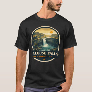 Palouse Falls Washington Waterfall Canyon T Shirt