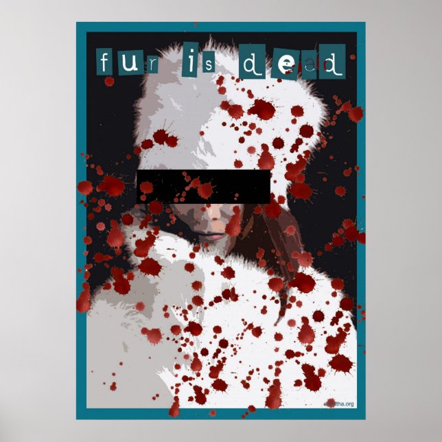 päls är dött poster (Framsidan)
