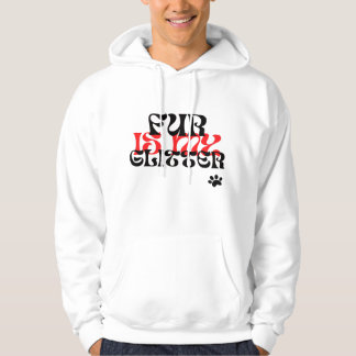 Päls är min Glisser Hoodie