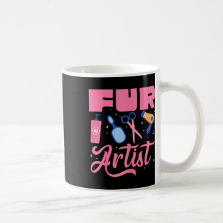 Päls Artist Hund Groomer Grooming Pet Puppy Care G Kaffemugg