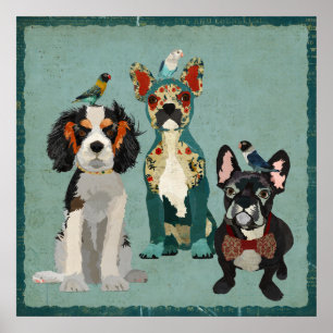 PÄLS & FEATHERS Art Poster