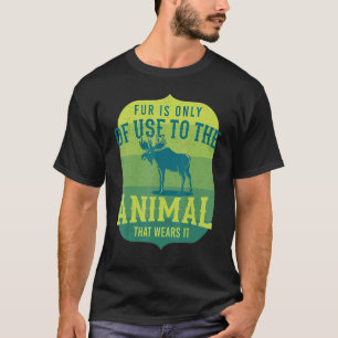 Päls för bevarande av vilda djur t shirt