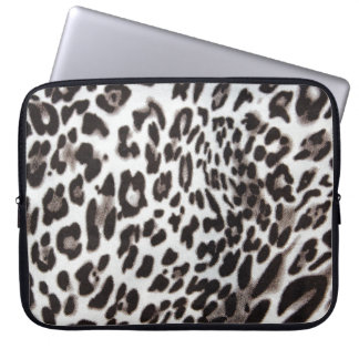 Päls för snöLeopard Laptop Sleeve