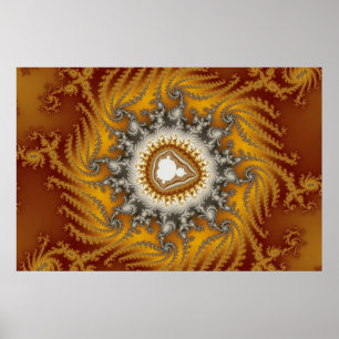 Päls - Fractalaffisch Poster