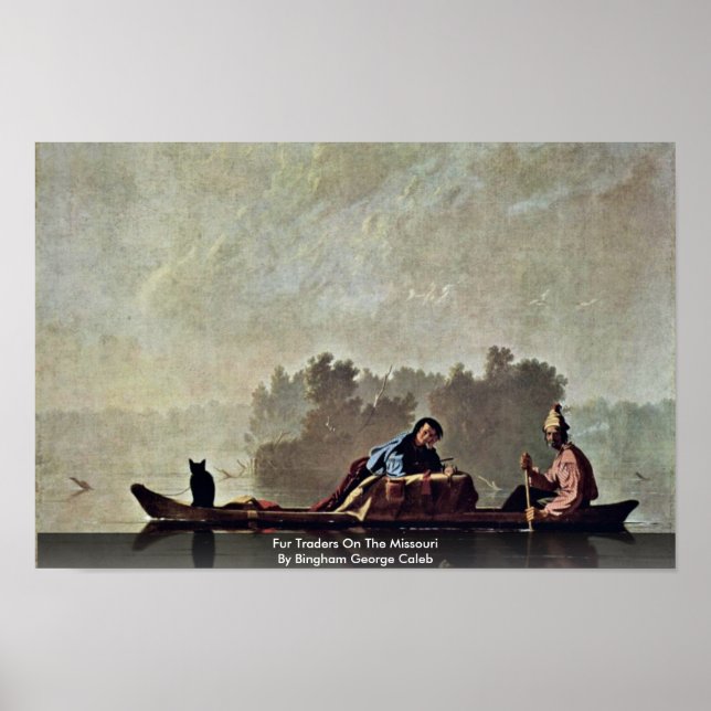 Päls-handlare på Missouri Poster (Framsidan)