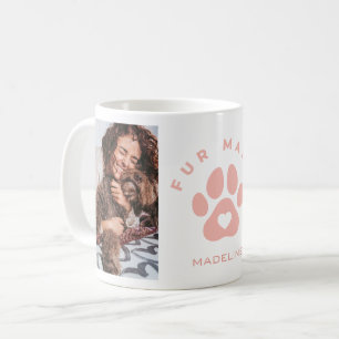 Päls Mamma Hund Photo Collage Coffee Mugg Kopp