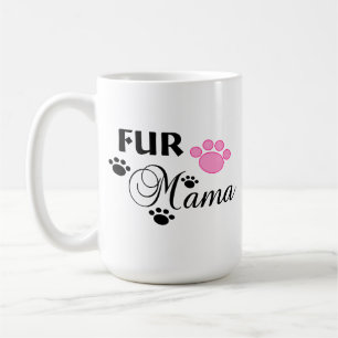 Päls Mamma med Rosa Tass Mugg