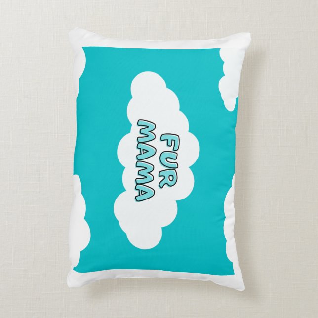 Päls Mamma Pillow Prydnadskudde (Baksidan(Vertikal))