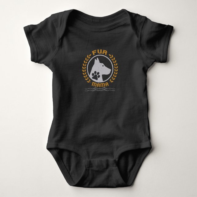 Päls Mamma T Shirt (Framsida)