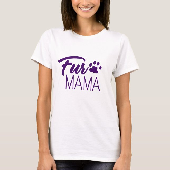 Päls Mamma T Shirt (Framsida)