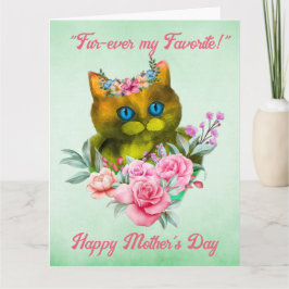Päls-någonsin Favorite Mors dag Kort