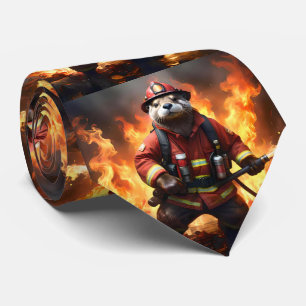 **"Päls och Flames: Otter Firemans Backburn Slips