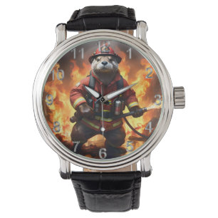 Päls och lågor: Utterbrandmannens motbränning Armbandsur