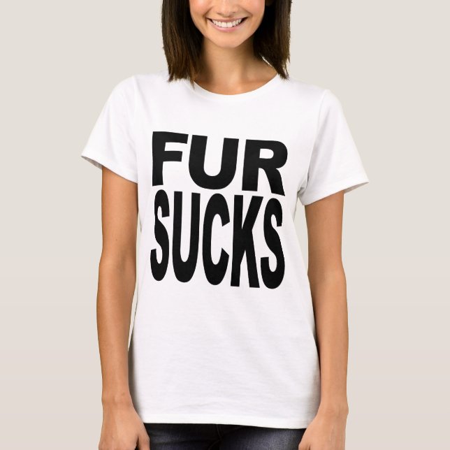 Päls suger tee shirt (Framsida)