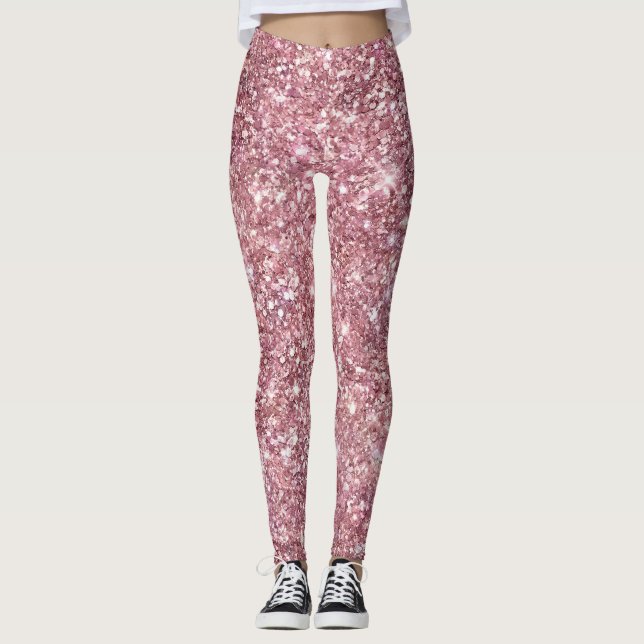 Pälsarna i Ro glitter Leggings (Framsida)