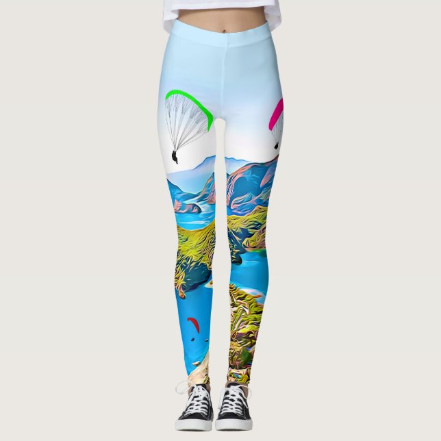 Pälsbaljväxter Leggings (Framsida)