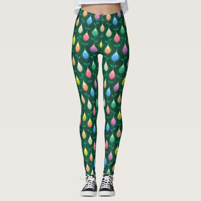 Pälsbaljväxter Leggings (Framsida)