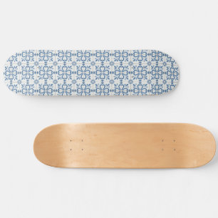 Pälsbrickor av julklapp, löv och blommor mini skateboard bräda 18,5 cm