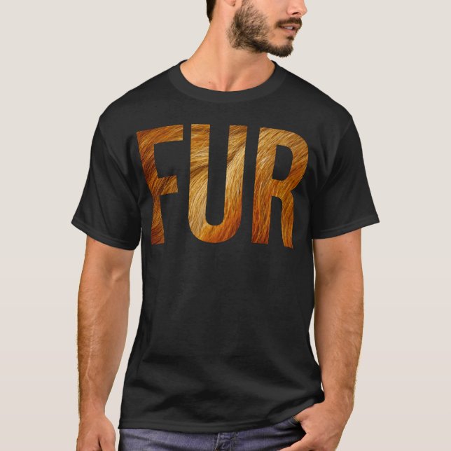 Pälscitat vänner t shirt (Framsida)